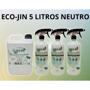 ECO-JIN Garrafa 5L + 3 Difusores