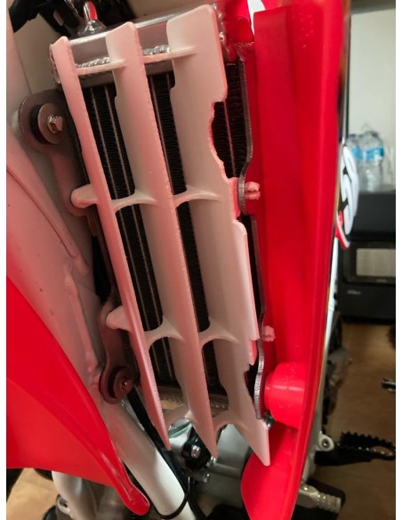 PAREJA REJILLAS PROTECCION RADIADOR HONDA CR 125 1988-1997