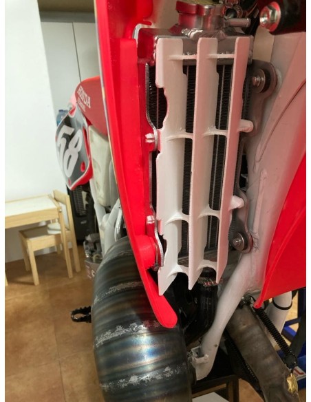 PAREJA REJILLAS PROTECCION RADIADOR HONDA CR 125 1988-1997